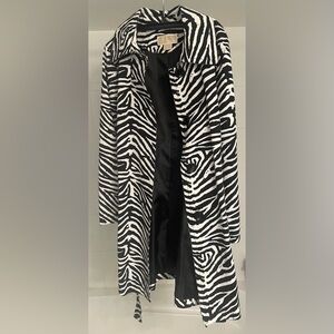 Michael Kors - black and white coat